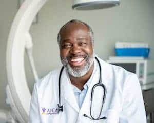 African American Doctor at AICA